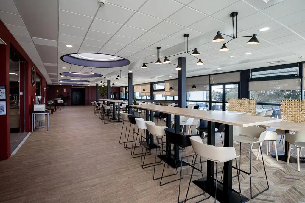 image de la salle de restauration de posabitat